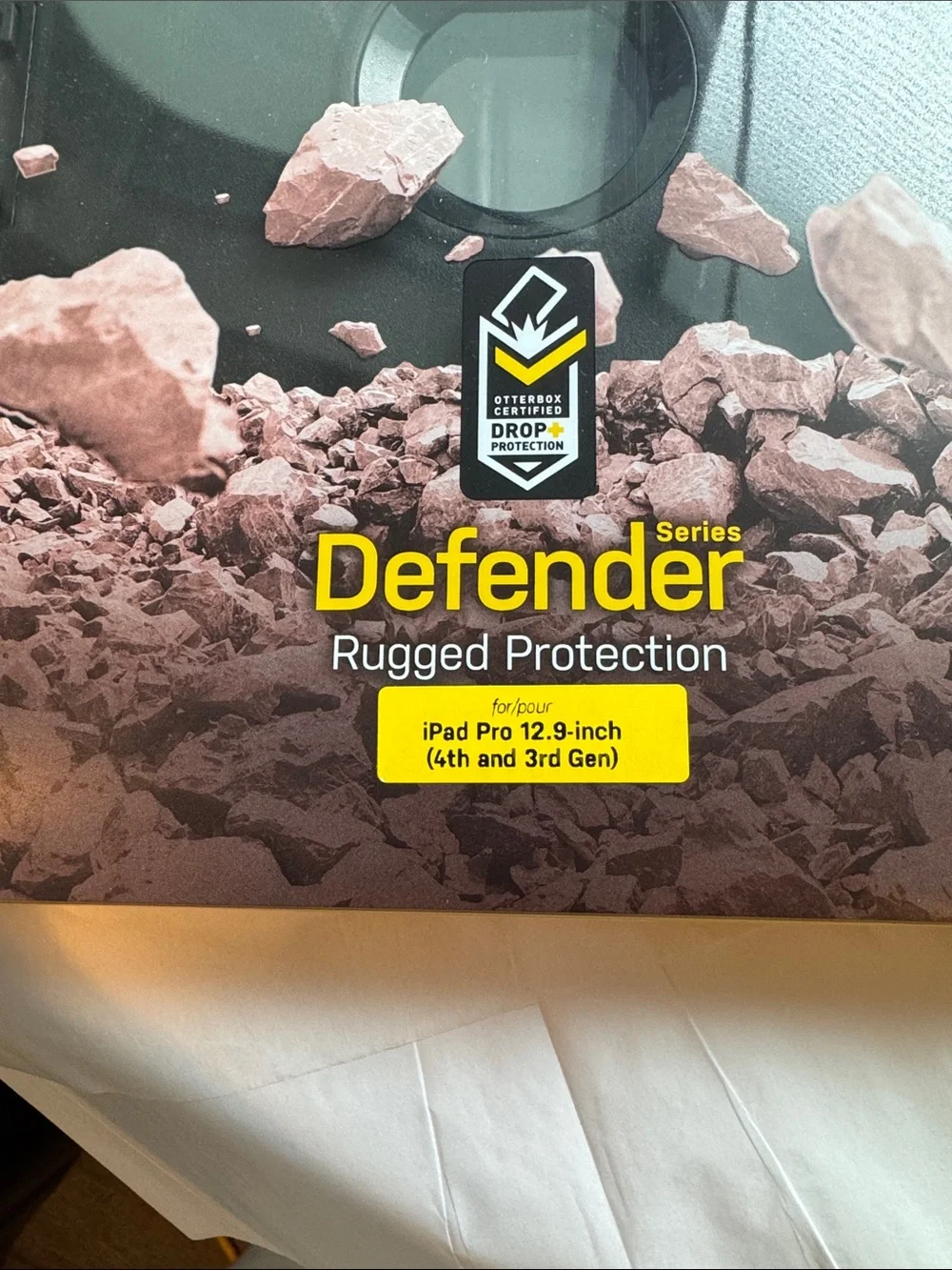 OtterBox Defender Series Rugged iPad Case - Black & Yellow Accents